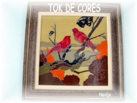 PINTURA COM DUCO E BETUME SOBRE METAL